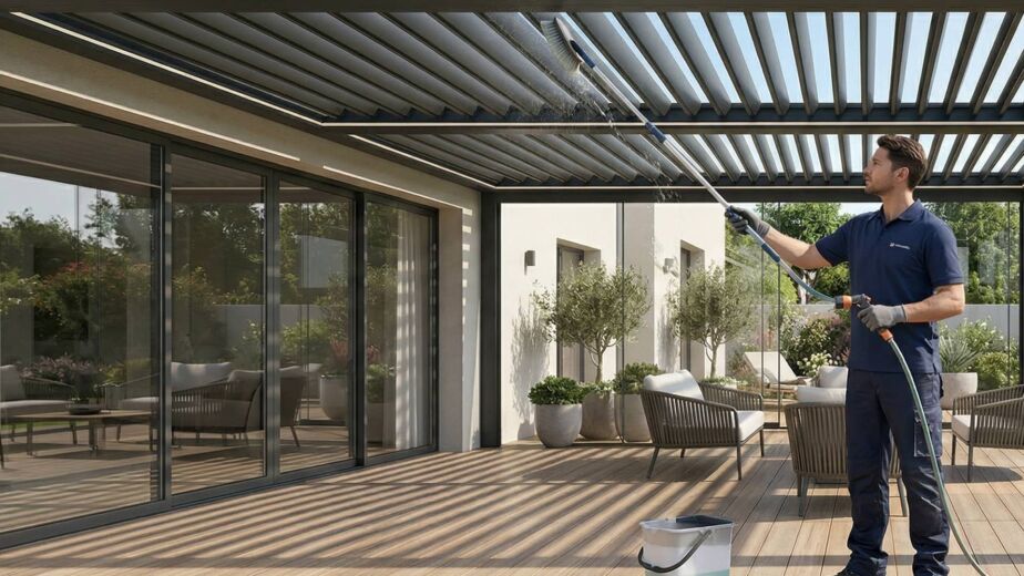 manutenzione pergola bioclimatica